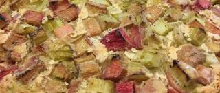 Rhubarb Cream Pie Photo