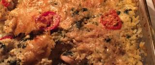 Chicken Florentine Rice Casserole Photo