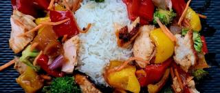 Salmon Stir-Fry Photo