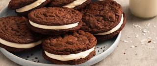 Chocolate C'OAT'conut Sandwich Cookies Photo