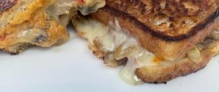 Hummus Grilled Cheese Sandwich Photo