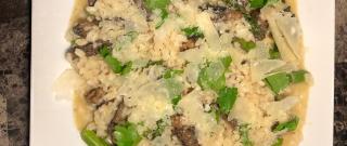 Mushroom Asparagus Risotto Photo