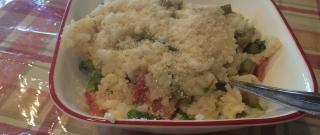 Risotto with Asparagus and Bison Bacon Photo