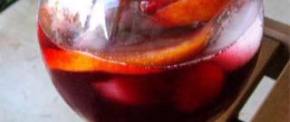 Indian Summer Raspberry Peach Sangria Photo