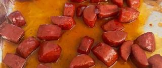 TikTok Candied Kielbasa Bites Photo