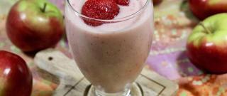 Apple, Strawberry, and Banana Smoothie Photo