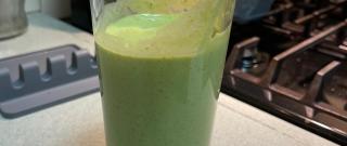 Banana, Avocado, and Spinach Smoothie Photo