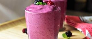 Raspberry Blackberry Smoothie Photo