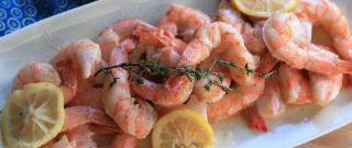 Sous Vide Lemon-Butter Shrimp Photo