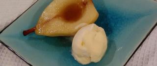 Sous Vide Poached Pears Photo