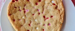 Giant Heart-Shaped Pan Cookie Photo