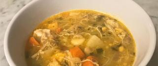 White Wine Chicken Soup Photo