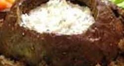 Spinach Dip in Pumpernickel Photo