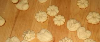 Swedish Ground Almond Spritz Cookies Photo