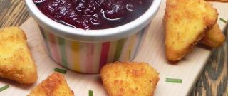 Deep-Fried Camembert and Cranberry Sauce Photo