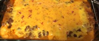 Tex-Mex Beef and Cheese Enchiladas Photo