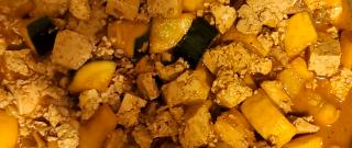 Yellow Squash and Tofu Stir Fry Photo