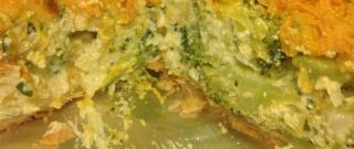 Tofu Quiche with Broccoli Photo