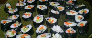 Vegetarian Nori Rolls Photo