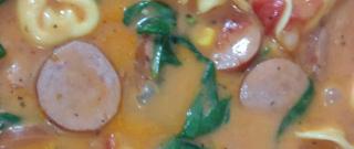 Smoked Sausage and Tortellini Soup Photo