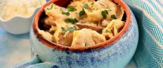 Mushroom Tortellini Alfredo Photo