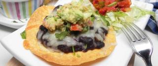 Black Bean Tostadas Photo