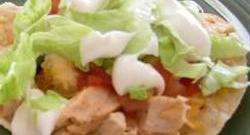 Chipotle Chicken Tostadas Photo