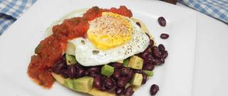 Black Bean Breakfast Tostadas Photo