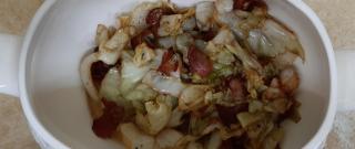 Irish Fried Cabbage with Bacon Photo