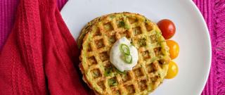 Zucchini Waffles (Green Waffles) Photo