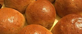 Healthy Whole Wheat Bread Machine Buns Photo