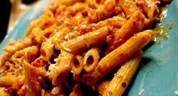 Ziti with Tomato-Pesto Sauce Photo