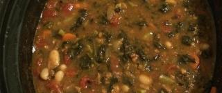 Vegetarian Pumpkin Spinach Chili Photo