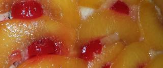 Peach Amaretto Upside-Down Cake Photo