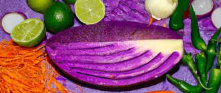Purple Cabbage Slaw Veggie Tacos Photo