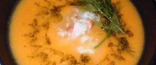 Butternut Squash Soup with Lobster Photo