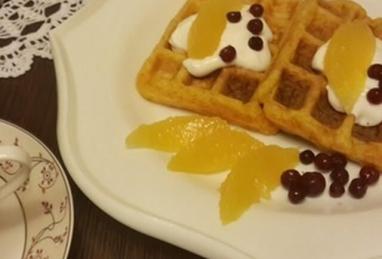 Carrot Waffles Photo 1