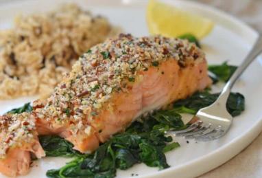 Baked Salmon with Honey Mustard Photo 1