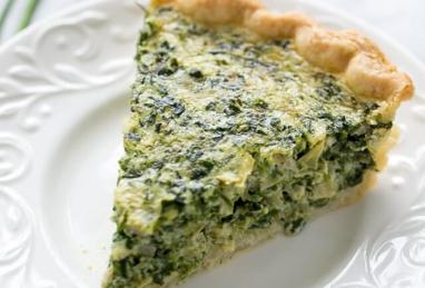 Artichoke and Spinach Quiche Photo 1