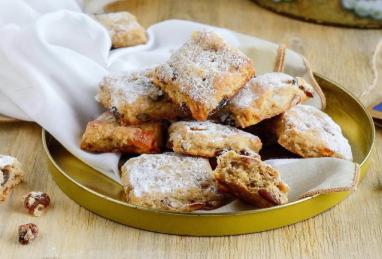 German Christmas Cookies with Dried Fruits Photo 1