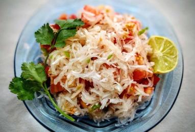 Grated Radish & Tomato Salad Photo 1