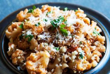 Pasta with Cauliflower, Tomato, and Parmesan Photo 1