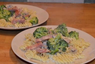 Fusilli with Ham and Brocolli Photo 1