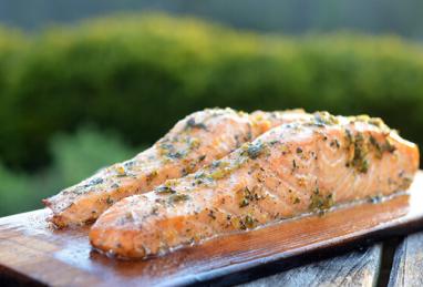 Cedar Planked Salmon Photo 1