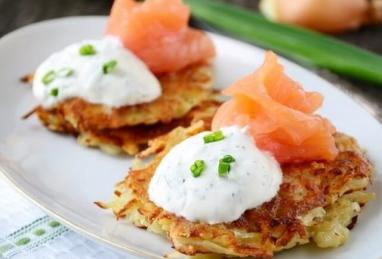 Potatoe Fritters with Salmon Photo 1