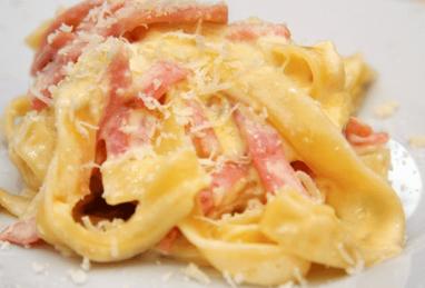 Spaghetti with Ham Photo 1