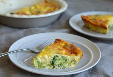 Crustless Broccoli Quiche Photo 1