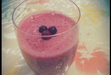 Vegan Cranberry Smoothie Photo 1