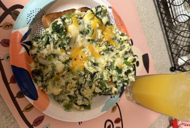 Creamy Cottage Cheese Scrambled Eggs Photo 1