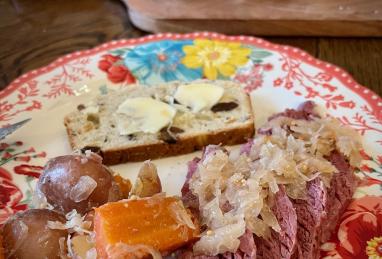 Easy Slow Cooker Corned Beef Photo 1